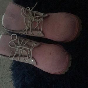 Pink timberlands
